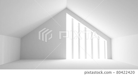 abstract empty futuristic white hall architecture roof background 3d render illustration abstract empty futuristic white hall architecture roof background 3d render illustration 80422420