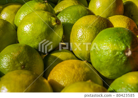 Fresh ripe limes as background Fresh ripe limes as background 80423585