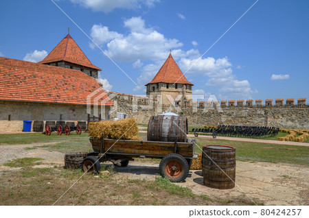 Old Turkish fortress Bender in Tighina, Transnistria, Moldova 80424257
