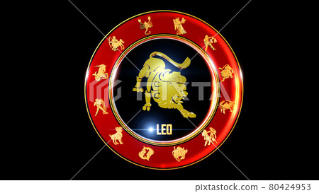 3D rendering Zodiac Wheel universe colourful backdrop loops. Use them to enhance any astrology video presentation or motion graphics project. 80424953