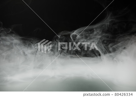 smoke background and dense fog 80426334