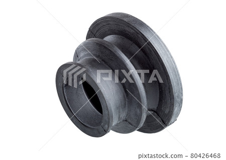 vehicle axle boots or CV joint boots black rubber flexible cover to protect against dust and moisture car spare parts isolated on white background. vehicle axle boots or CV joint boots black rubber flexible cover to protect against dust and moisture car spare parts isolated on white background. 80426468