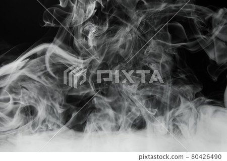 smoke background and dense fog 80426490