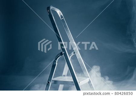 folding ladder in smoke 80426850