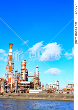 工廠設施所在的四日市園區的風景 80427276