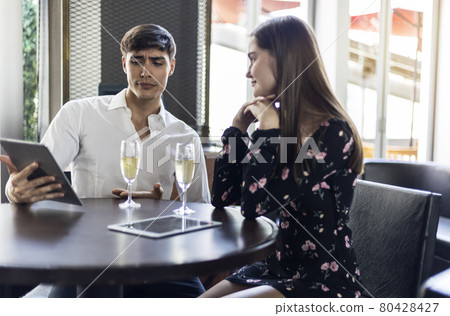 Happiness executive business meeting and discuss in meeting room. 80428427