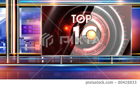 3D rendering background is perfect for any type of news or information presentation. The background features a stylish and clean layout  80428833