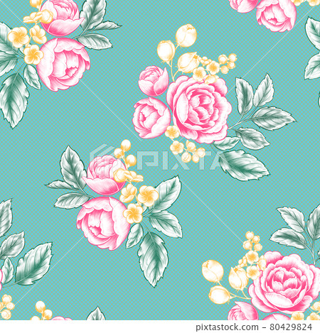 台灣花卉圖案 80429824