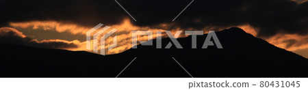 Dramatic morning sky in the Bernese Oberland. View from Boenigen, Interlaken. 80431045