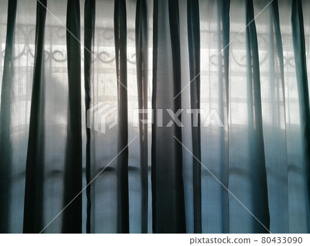 Full frame shot of transparent curtain 80433090