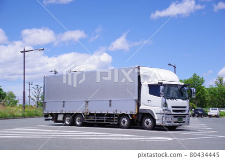 物流形象 低地板四軸車空背 物流形象 低地板四軸車空背 80434445