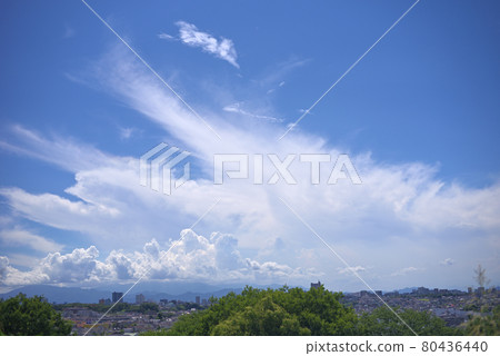 積雨雲和卷雲 積雨雲和卷雲 80436440