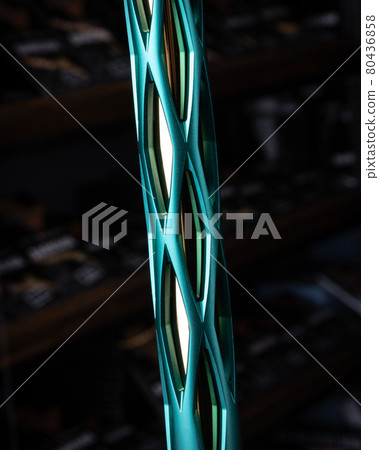 part of the hookah, modern design, on a background. part of the hookah, modern design, on a background. 80436858