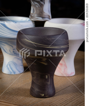 part of the hookah, modern design, on a background. part of the hookah, modern design, on a background. 80436869