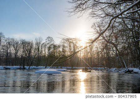 Kushiro River headwaters for canoeing Kushiro River headwaters for canoeing 80437905