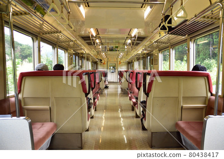 2020年夏天山形線米澤站與福島站之間的電車窗外風景 2020年夏天山形線米澤站與福島站之間的電車窗外風景 80438417