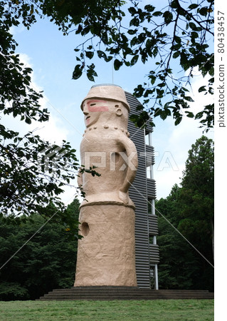 Haniwa Tower seen from the side 80438457