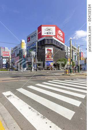 薄野十字路口風景 薄野十字路口風景 80438584