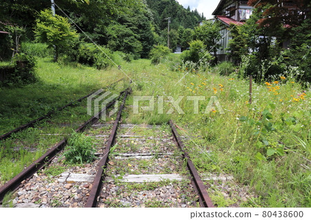 長良川鐵道北能站到九頭龍方向未完線軌跡 長良川鐵道北能站到九頭龍方向未完線軌跡 80438600