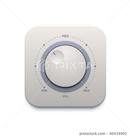 Music sound knob button, audio control switch 80438902