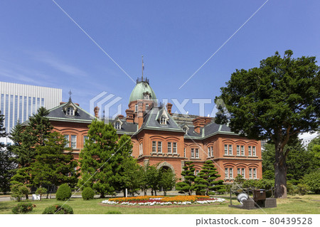 Former Hokkaido Government Office Building in Summer 80439528