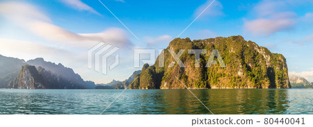 Cheow Lan lake in Thailand Cheow Lan lake in Thailand 80440041