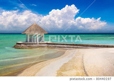 Water Villas (Bungalows) in the Maldives 80440197