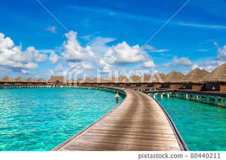 Water Villas (Bungalows) in the Maldives Water Villas (Bungalows) in the Maldives 80440211