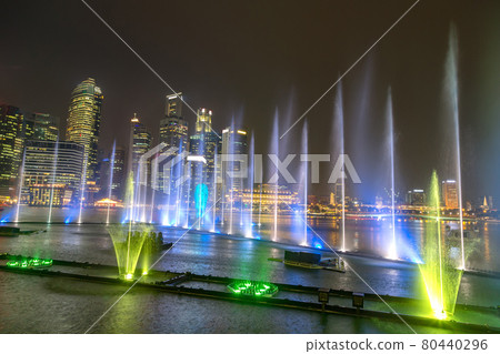 Laser show in Singapore 80440296