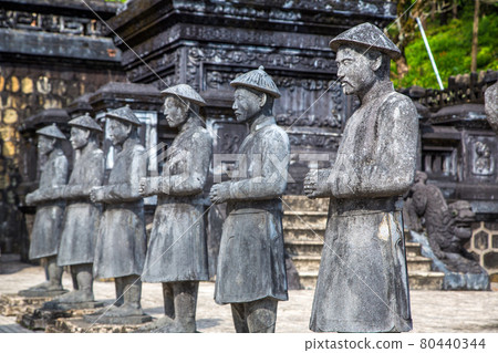 Tomb of Khai Dinh in Hue, Vietnam Tomb of Khai Dinh in Hue, Vietnam 80440344