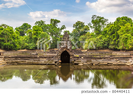 Neak Pean temple in Angkor Wat Neak Pean temple in Angkor Wat 80440411