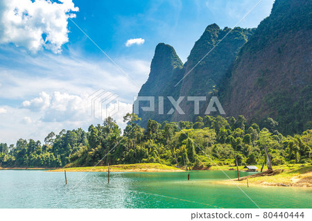 Cheow Lan lake in Thailand Cheow Lan lake in Thailand 80440444