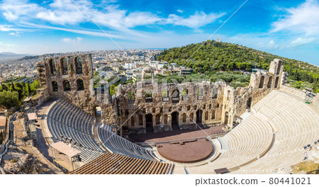 Ancient theater in Greece, Athnes Ancient theater in Greece, Athnes 80441021