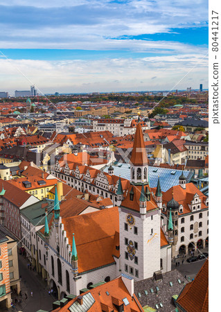 Aerial view of Munich Aerial view of Munich 80441217