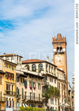 Gardello tower in Verona, Italy Gardello tower in Verona, Italy 80441338