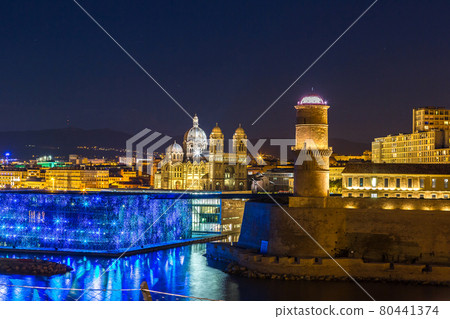 Saint Jean Castle and Cathedral de la Major  in Marseille 80441374