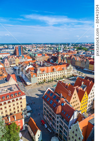 Market Square in Wroclaw Market Square in Wroclaw 80441934