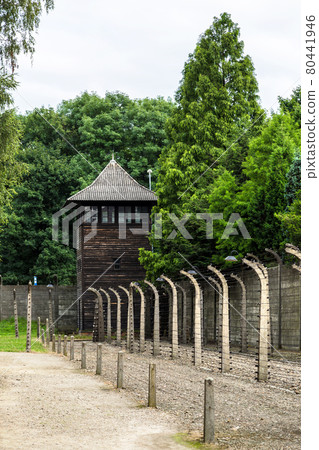 Concentration camp Auschwitz 80441946