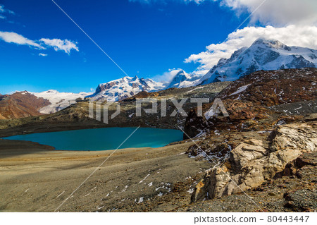 Alps mountain landscape in Swiss Alps mountain landscape in Swiss 80443447