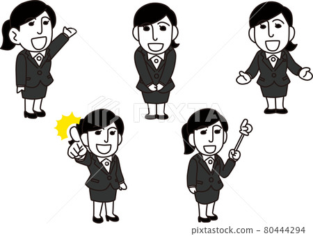 [Business] Greetings, information, announcements, eye catches 80444294