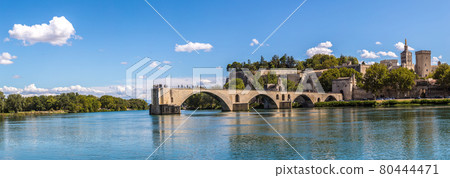 Saint Benezet bridge in Avignon Saint Benezet bridge in Avignon 80444471