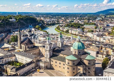 Panoramic view of Salzburg 80444611