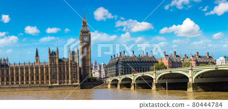 Big Ben, Parliament, Westminster bridge in London Big Ben, Parliament, Westminster bridge in London 80444784