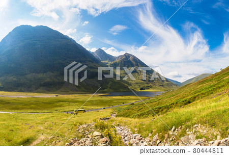 Summer in Scotland highlands, United Kingdom Summer in Scotland highlands, United Kingdom 80444811