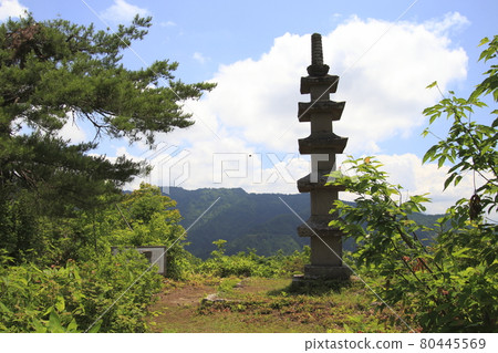 At Tonoyama (Minami Uonuma City, Niigata Prefecture) 80445569