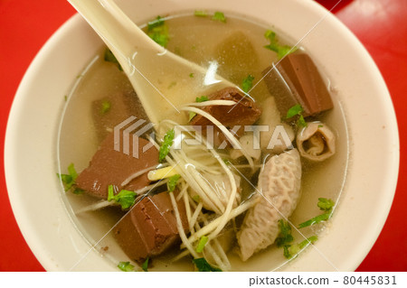 pork blood soup pork blood soup 80445831