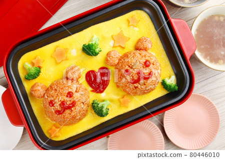 煎蛋飯 煎蛋飯 80446010
