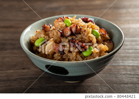 octopus rice  80448421