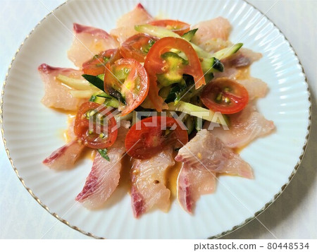 Grunt carpaccio home cooking 80448534