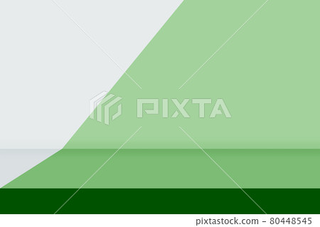Empty space studio room green and gray gradient background. Empty space studio room green and gray gradient background. 80448545